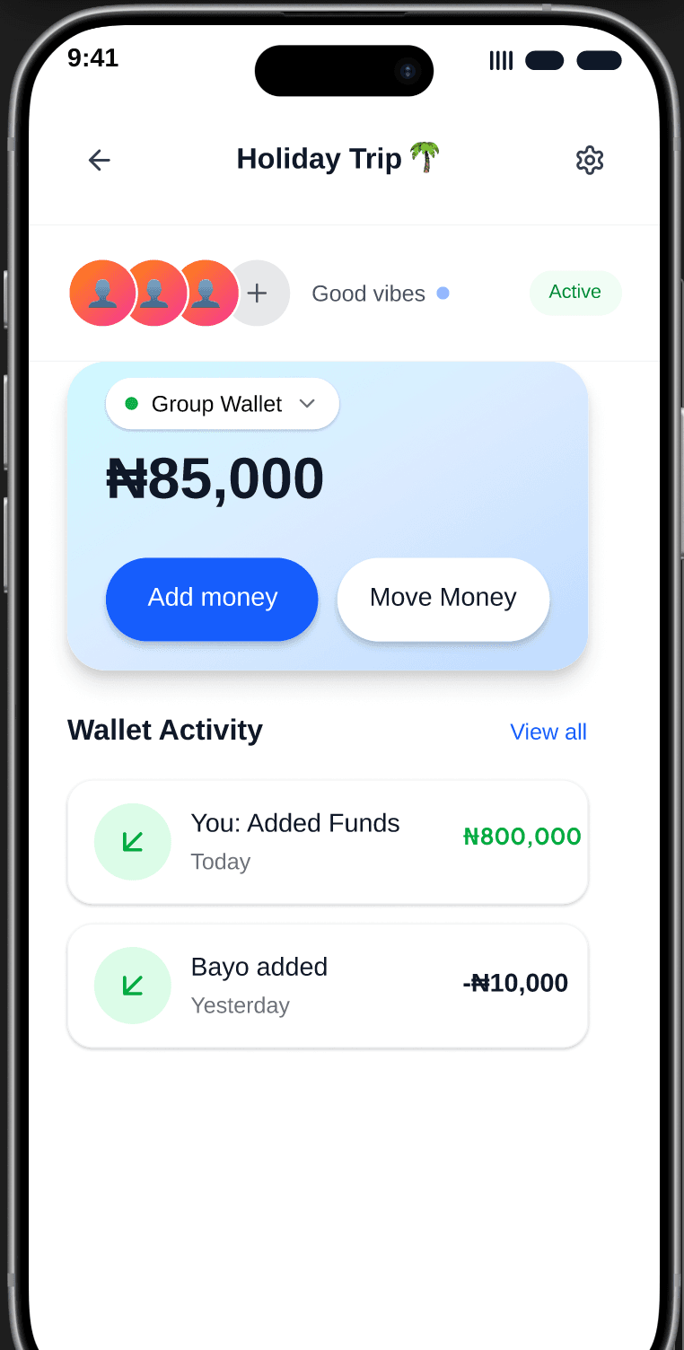 Group Wallets